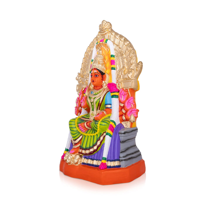Samayapuram Mariamman Paper Mache Golu Bommai - 21 x 12 Inches | Giri Golu Doll/Navaratri Golu Bomma/Gombe/Bommai - Paper Mache Kolu Bommai