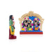 Bhadrachalam Ramar Clay Golu Bommai Pair - 11 x 11 Inches | Giri Golu Doll/ Navaratri Golu Bomma/Gombe/Bommai - Clay Kolu Bommai