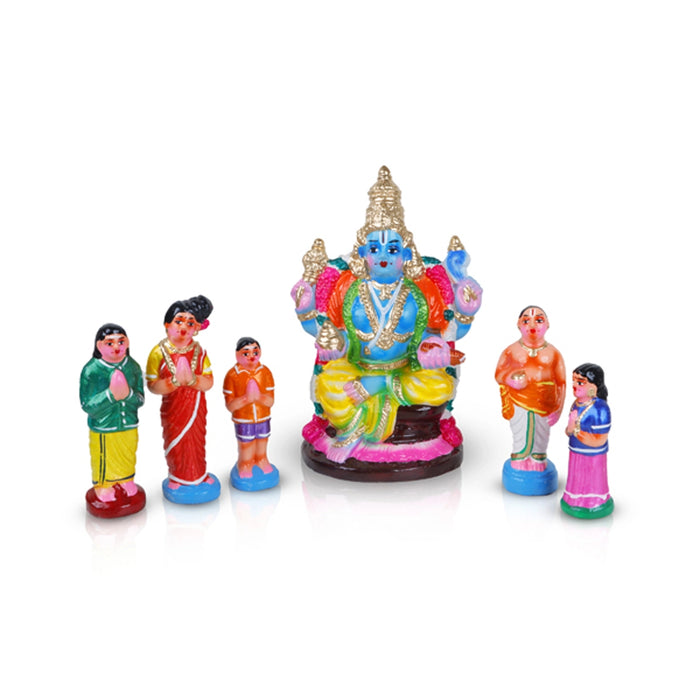 Handcrafted Navaratri Golu inspired by Indian culture, perfect for golu bommai set