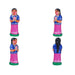 Dhanvantari Murti Clay Golu Bommai Set - 12 x 7.5 Inches | Giri Golu Doll/ Navaratri Golu Bomma/ Gombe/ Bommai - Clay Kolu Bommai