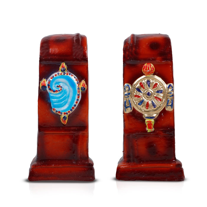 Puri Jagannath Clay Golu Bommai Set - 9 x 3.5 Inches | Giri Golu Doll/ Navaratri Golu Bomma/Gombe/Bommai - Clay Kolu Bommai