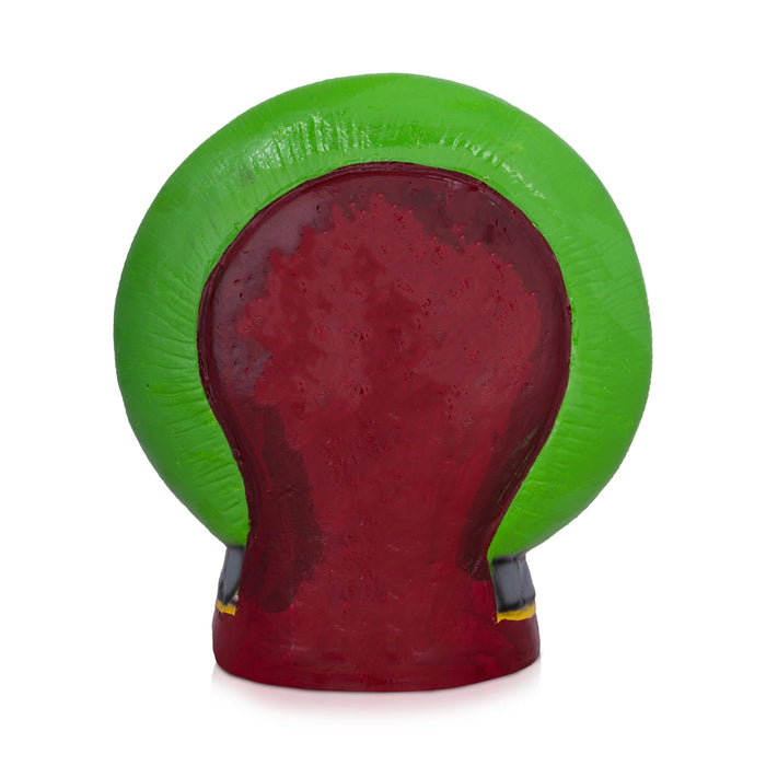 Mayil Murugan Paper Mache Golu Bommai - 16 x 12 Inches | Giri Golu Doll/ Navaratri Golu Bomma/Gombe/Bommai - Paper Mache Kolu Bommai