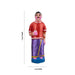 Tea Shop Clay Golu Bommai Set - 7 x 3 Inches | Giri Golu Doll/ Navaratri Golu Bomma/Gombe/Bommai - Clay Kolu Bommai