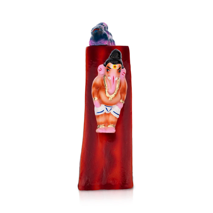 Ganesh Murti Playing Sarukku Maram Clay Golu Bommai Set 