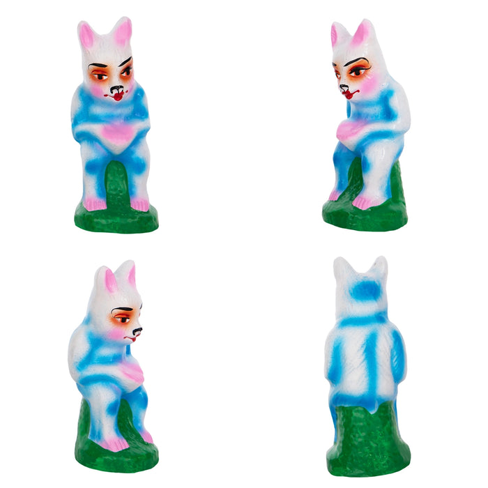 Lion King Story Clay Golu Bommai Set - 6.5 x 3 Inches | Giri Golu Doll/ Navaratri Golu Bomma/Gombe/Bommai - Clay Kolu Bommai