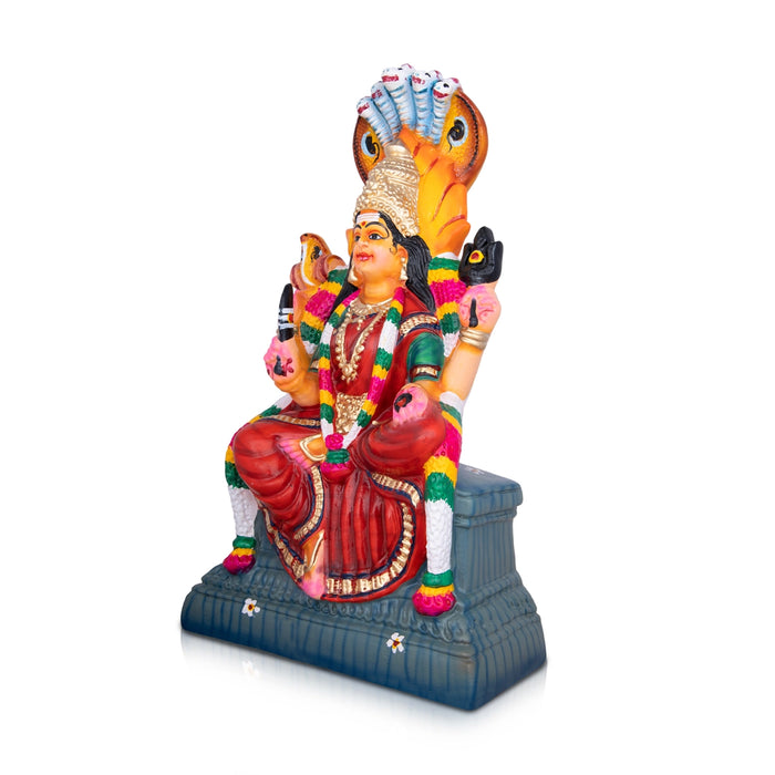 Mariamman Paper Mache Golu Bommai - 18 x 10 Inches | Giri Golu Doll/ Navaratri Golu Bomma/Gombe/Bommai