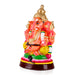 Ganesh Murti Paper Mache Golu Bommai - 15 x 10 Inches | Ganpati Murti/ Vinayaka Statue/ Ganesh Chaturthi Decor - Paper Mache Kolu Bommai