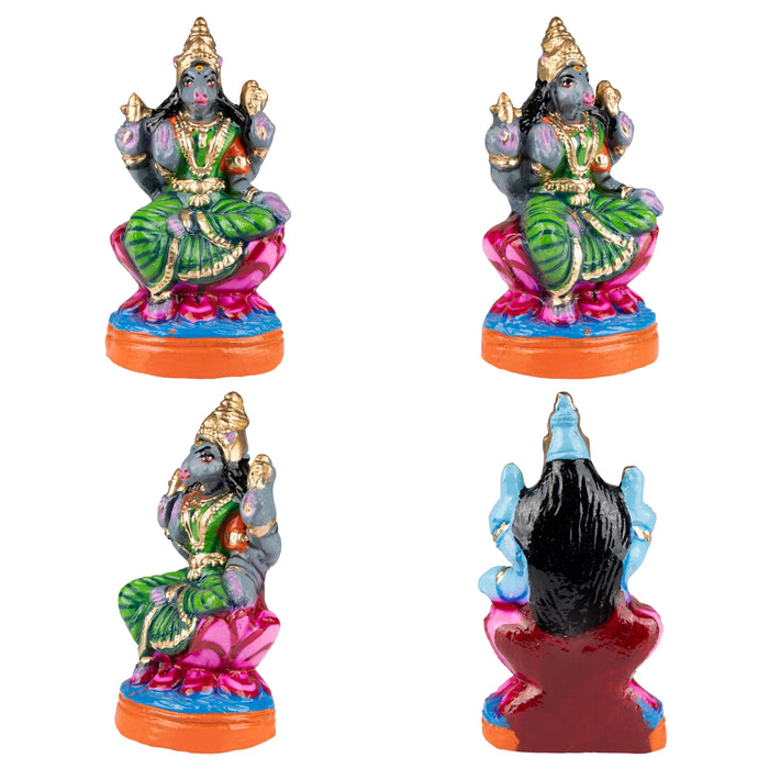 Ashta Varahi Amman Clay Golu Bommai Set - 10 x 4.5 Inches | Giri Golu Doll/ Navaratri Golu Bomma/Gombe/Bommai