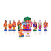 Beautiful Navaratri Golu used in festive golu bommai set and kolu bommai online celebrations