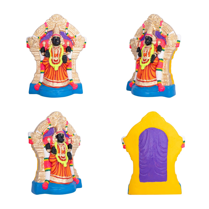 Perumal Thayar Paper Mache Golu Bommai Pair - 15 x 10 Inches | Giri Golu Doll/Navaratri Golu Bomma/Gombe/Bommai - Paper Mache Kolu Bommai