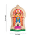 Adi Shakti Statue Paper Mache Golu Bommai - 20 x 13 Inches | Giri Golu Doll/ Navaratri Golu Bomma/Gombe/Bommai - Paper Mache Kolu Bommai