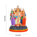 Murugan Valli Deivanai Statue Paper Mache Golu Bommai - 16 x 10 Inches | Giri Golu Doll/ Navaratri Golu Bomma - Paper Mache Kolu Bommai