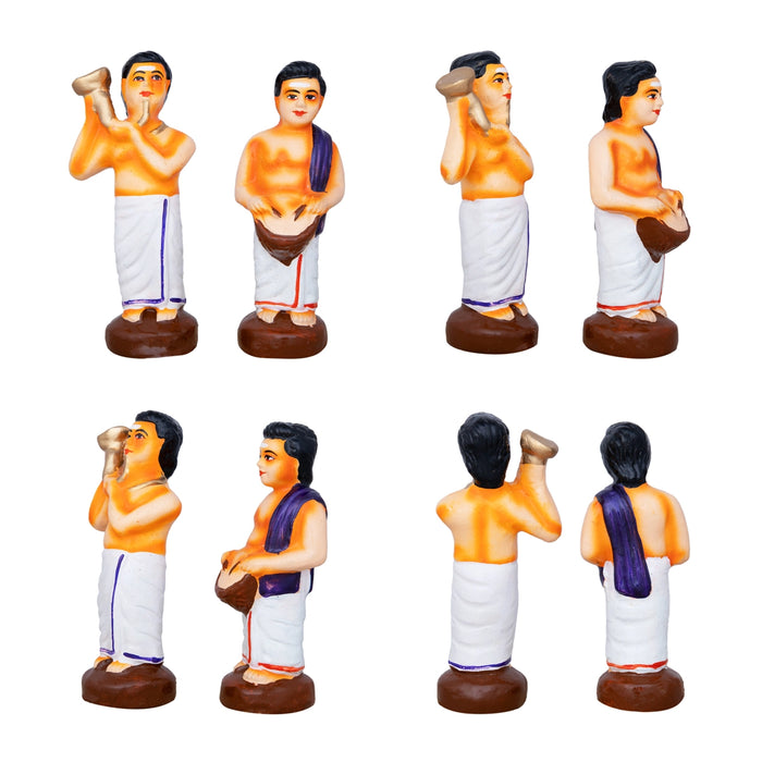 Vinayagar Kumbabishekam Paper Mache Golu Bommai Set - 24 x 12 Inches | Giri Golu Doll/ Navaratri Golu Bomma