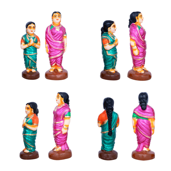 Vinayagar Kumbabishekam Paper Mache Golu Bommai Set - 24 x 12 Inches | Giri Golu Doll/ Navaratri Golu Bomma