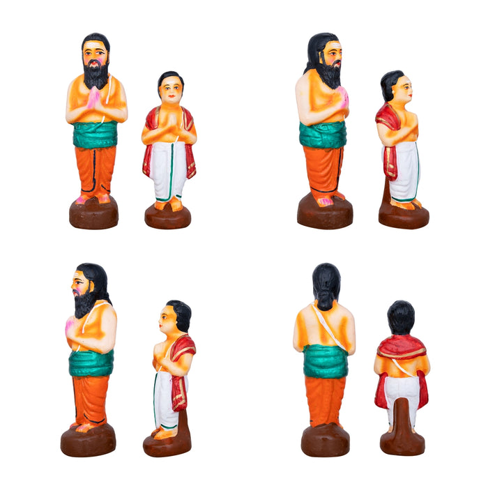 Vinayagar Kumbabishekam Paper Mache Golu Bommai Set - 24 x 12 Inches | Giri Golu Doll/ Navaratri Golu Bomma