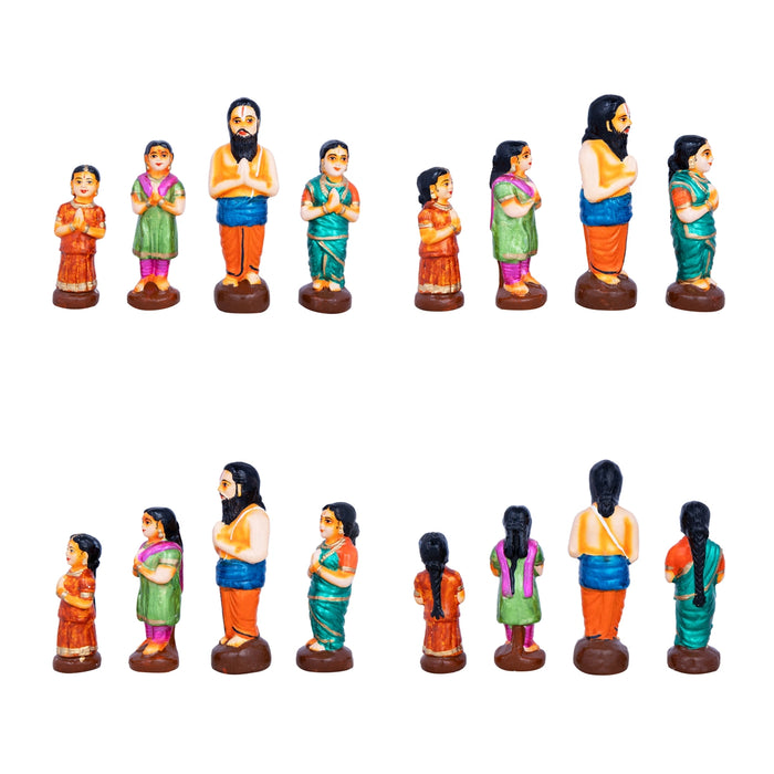 Tirupati Kumbabishekam Paper Mache Golu Bommai Set - 22 x 12 Inches | Giri Golu Doll/ Navaratri Golu Bomma