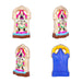 Tirupati Kumbabishekam Paper Mache Golu Bommai Set - 22 x 12 Inches | Giri Golu Doll/ Navaratri Golu Bomma - Paper Mache Kolu Bommai