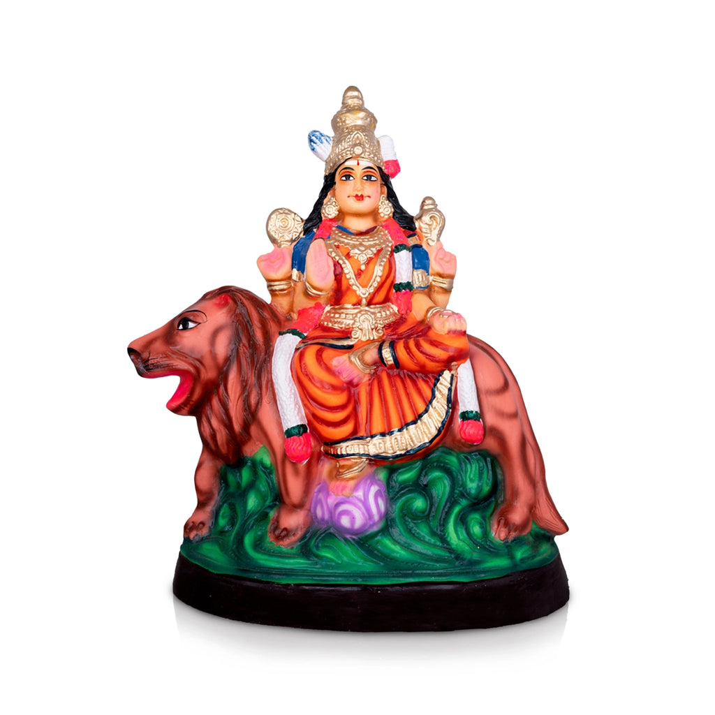 Durgai Paper Mache Golu Bommai - 16 x 12 Inches | Giri Golu Doll/ Navaratri Golu Bomma/Gombe/Bommai