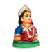 Gowri Face Clay Golu Bommai - 10 x 5.5 Inches | Giri Golu Doll/ Navaratri Golu Bomma/Gombe/Bommai - Clay Kolu Bommai