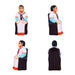 Doctor Clay Golu Bommai Set - 7 x 3 Inches | Giri Golu Doll/ Navaratri Golu Bomma/Gombe/Bommai - Clay Kolu Bommai