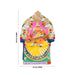 Koothanur Saraswati Paper Mache Golu Bommai - 18 x 12 Inches | Giri Golu Doll/ Navaratri Golu Bomma/Gombe/Bommai - Paper Mache Kolu Bommai