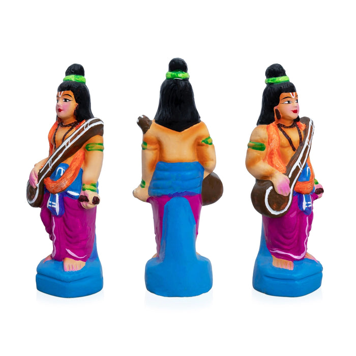 Meenakshi Kalyanam Set - 18 x 85 Inches | Clay Golu Bommai/ Golu Doll/ Navaratri Golu Bomma/Gombe/Bommai - Clay Kolu Bommai