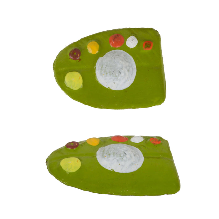 Sapadu Clay Golu Bommai Set - 6.5 x 2.5 Inches | 22 Pcs/ Giri Golu Doll/ Navaratri Golu Bomma/ Gombe/ Bommai