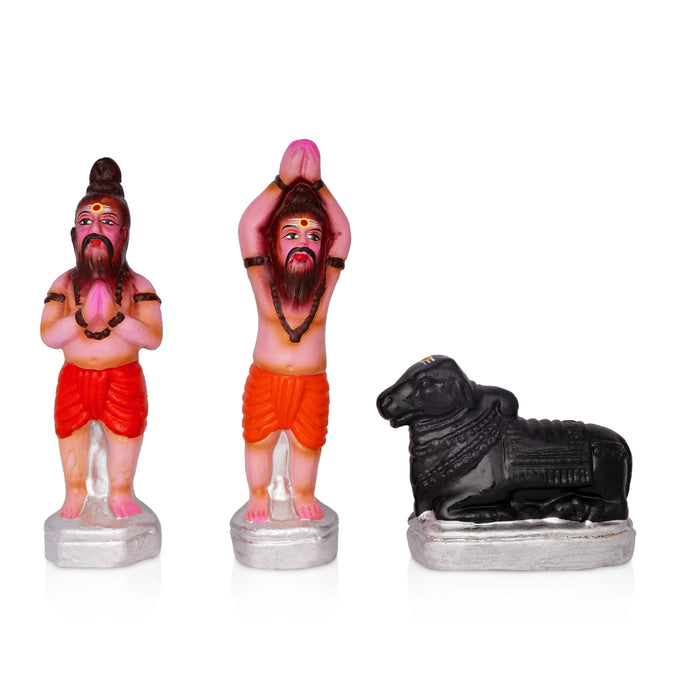 Kailaya Malai Clay Golu Bommai Set - 12 x 17 Inches | Giri Golu Doll/ Navaratri Kolu Bomma/ Dasara Doll
