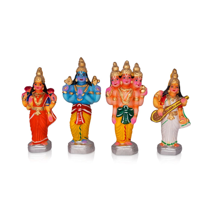 Kailaya Malai Clay Golu Bommai Set - 12 x 17 Inches | Giri Golu Doll/ Navaratri Kolu Bomma/ Dasara Doll