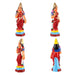 Ramar Clay Golu Bommai Set - 6 x 2.5 Inches | Giri Golu Doll/ Navaratri Golu Bomma/Gombe - Clay Kolu Bommai