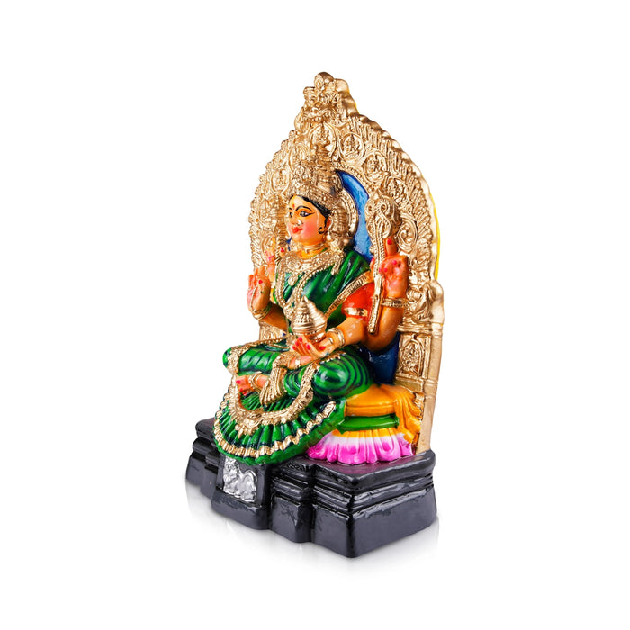 Veerama Kaali Amman Paper Mache Golu Bommai - 24 x 14 Inches | Giri Golu Doll/ Navaratri Golu Bomma/Gombe