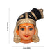 Andal Face Paper Mache Golu Bommai - 8 x 6 Inches | Giri Golu Doll/ Navaratri Golu Bomma/ Gombe/ Bommai - Paper Mache Kolu Bommai