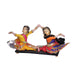 Dancing Doll Cloth Golu Bommai Pair | Giri Golu Doll/ Navaratri Golu Bomma/Gombe/Bommai - Cloth Kolu Bommai