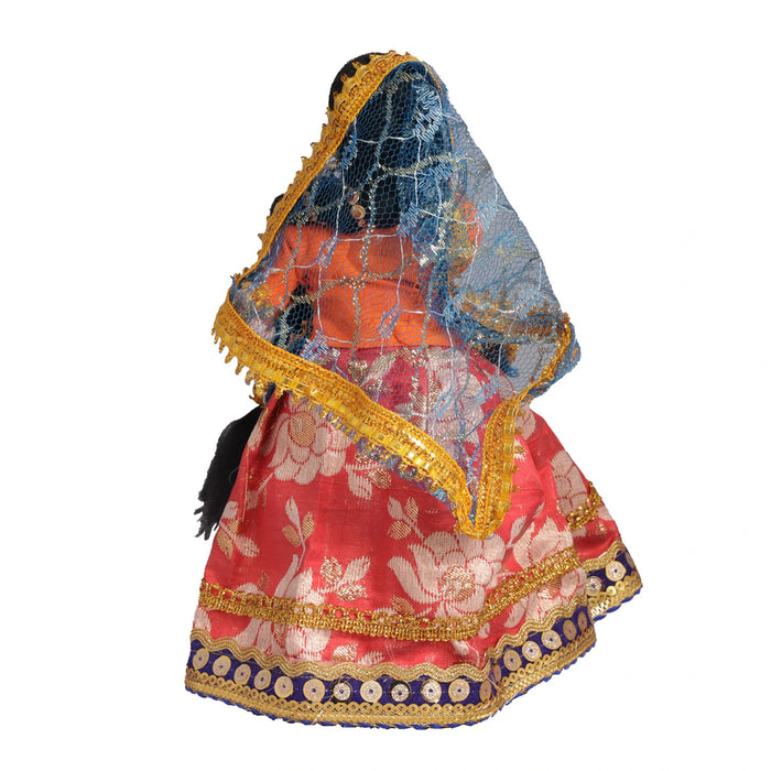 Decorative Doll Cloth Golu Bommai - 9 Inches | Giri Golu Doll/ Navaratri Golu Bomma/Gombe/Bommai - Cloth Kolu Bommai