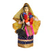 Decorative Doll Cloth Golu Bommai - 9 Inches | Giri Golu Doll/ Navaratri Golu Bomma/Gombe/Bommai - Cloth Kolu Bommai