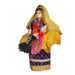 Decorative Doll Cloth Golu Bommai - 9 Inches | Giri Golu Doll/ Navaratri Golu Bomma/Gombe/Bommai - Cloth Kolu Bommai