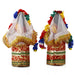 Manipuri Dancing Doll Cloth Golu Bommai Pair - 12 x 3 Inches | Giri Golu Doll/ Navaratri Golu Bomma/Gombe - Cloth Kolu Bommai