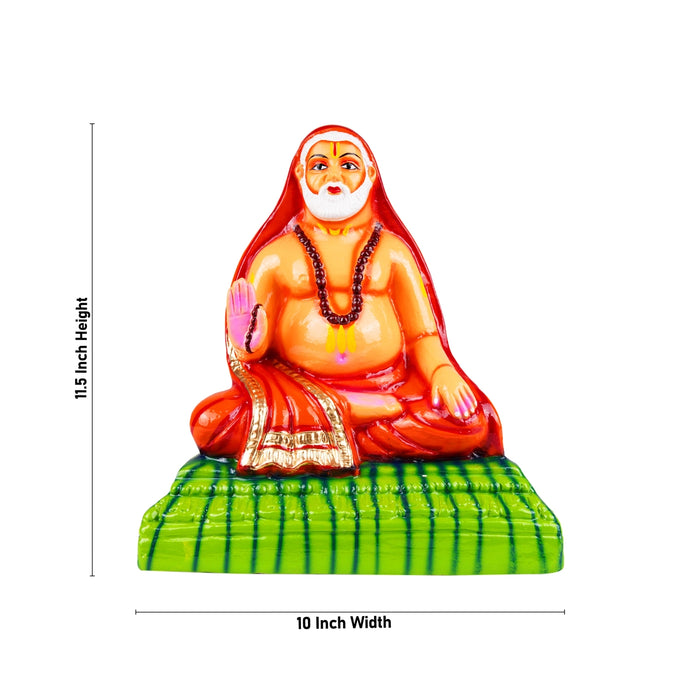 Raghavendra Paper Mache Golu Bommai - 11.5 x 10 Inches | Giri Golu Doll/ Navaratri Golu Bomma/Gombe