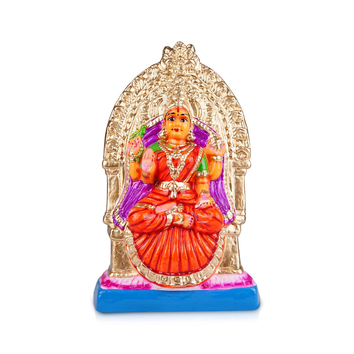 Sarada Devi Paper Mache Golu Bommai - 12 x 7 Inches | Giri Golu Doll/ Navaratri Golu Bomma/ Gombe