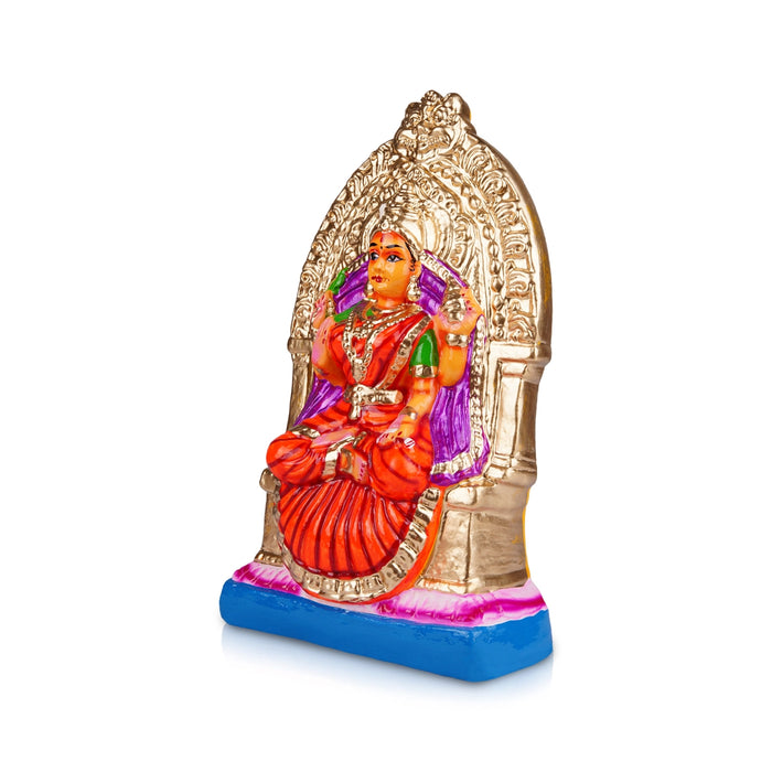 Sarada Devi Paper Mache Golu Bommai - 12 x 7 Inches | Giri Golu Doll/ Navaratri Golu Bomma/ Gombe