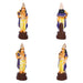 Dasavatharam Clay Golu Bommai Set - 10 x 3.5 Inches | Giri Golu Doll/ Navaratri Golu Bomma/ Gombe/ Bommai - Clay Kolu Bommai