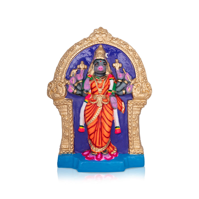 Varahi Amman Statue Paper Mache Golu Bommai