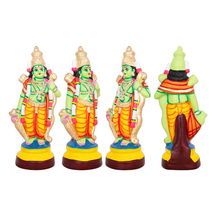 Dasavatharam Statue Paper Mache Golu Bommai Set - 14 X 5 Inches | Giri Golu Doll/ Navaratri Golu Bommai/ Gombe - Paper Mache Kolu Bommai