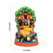 Dakshinamurthy Vigraham Paper Mache Golu Bommai - 15 X 9 Inches | Giri Golu Doll/ Navaratri Golu Bommai/ Gombe - Paper Mache Kolu Bommai