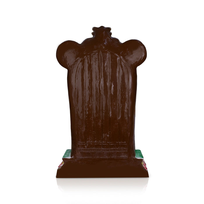 Guruvayurappan Paper Mache Golu Bommai - 38 x 22 inches | Golu Doll / Navaratri Golu Bomma / Gombe / Bommalu - Paper Mache Kolu Bommai