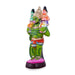 Rama Lakshman And Hanuman Paper Mache Golu Bommai - 11 x 6 Inches | Giri Golu Doll/ Navaratri Golu Bomma/Gombe/Bommai - Paper Mache Kolu Bommai