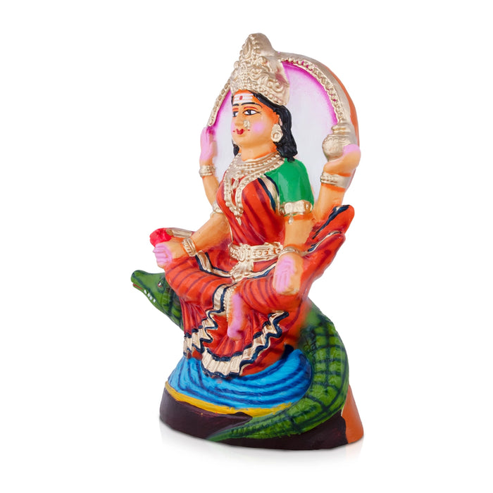 Ganga Devi Paper Mache Golu Bommai - 13 x 9.5 Inches | Giri Golu Doll/ Navaratri Golu Bomma/Gombe/Bommai