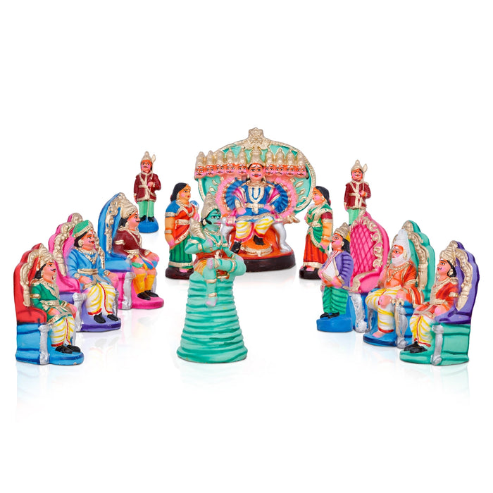 Handcrafted Navaratri Golu inspired by Indian culture, perfect for golu bommai set
