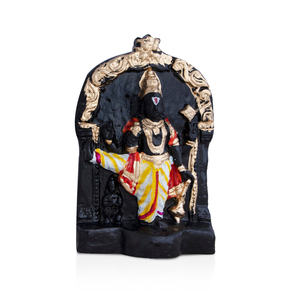 Ulagalantha Perumal Clay Golu Bommai - 8 x 5 Inches | Giri Golu Doll/ Navaratri Golu Bomma/Gombe/Bommai