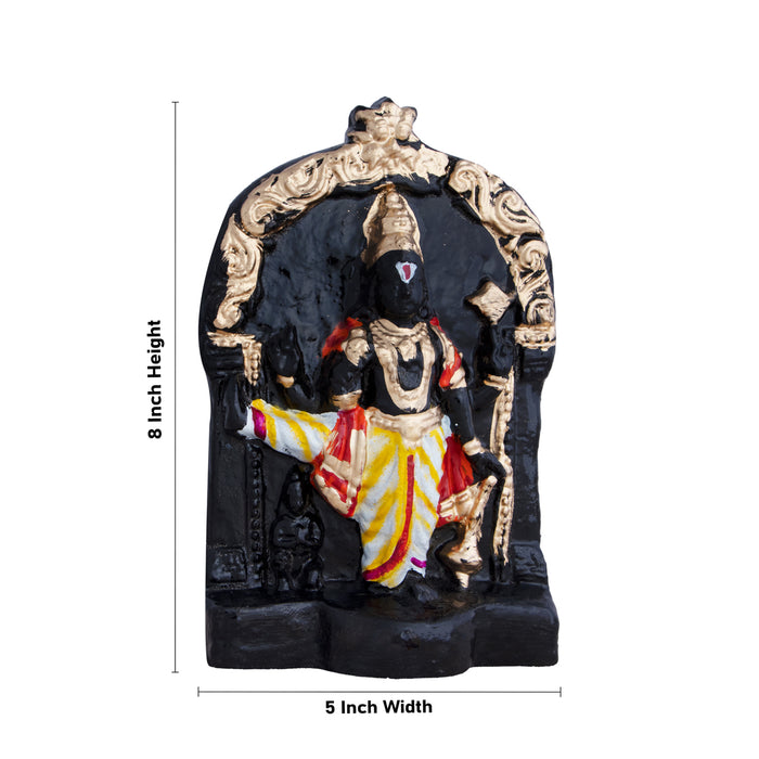 Ulagalantha Perumal Clay Golu Bommai - 8 x 5 Inches | Giri Golu Doll/ Navaratri Golu Bomma/Gombe/Bommai